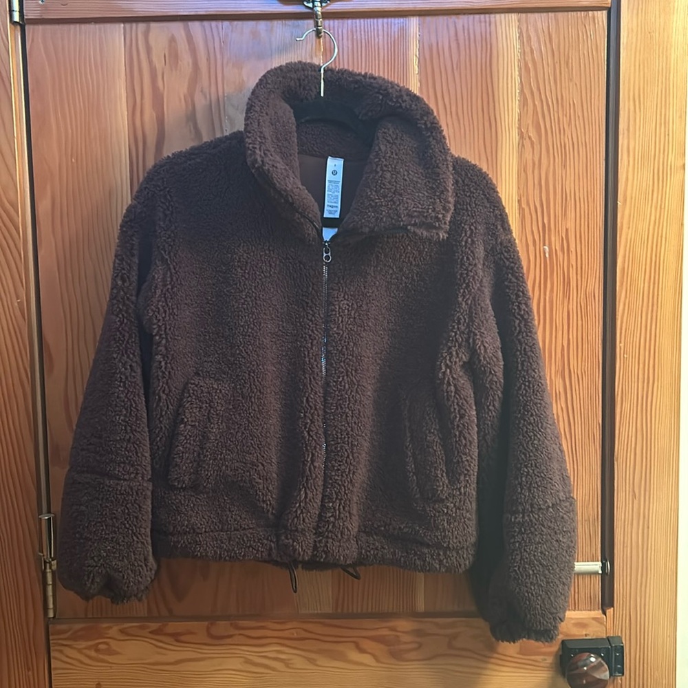 Cinchable Fleece Zip-Up Lululemon